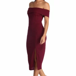 Windsor. Kate Formal Crepe Midi Dress -Deals Skirt Store 05001 0124 2 a27d85ba fa43 4dd9 8556 ea680a87177e
