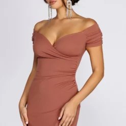 Windsor. Addison Formal Wrap Midi Dress 17 Windsor. Addison Formal Wrap Midi Dress -Deals Skirt Store 05001 0231 4