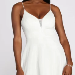 Windsor. Carmela Metallic Shine Party Dress -Deals Skirt Store 05001 0417 4