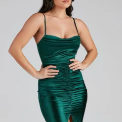 Windsor. Bre Formal Satin Ruched Midi Dress 25 Windsor. Bre Formal Satin Ruched Midi Dress -Deals Skirt Store 05001 0532 4 4d8fe1ef 092e 4383 b828 3a170319bb92