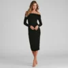 Windsor. Giada Formal Ruched Midi Bodycon