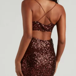 Windsor. Allie Formal Sequin Open Back Dress -Deals Skirt Store 05001 0679 4 76dd3b02 0327 4d6d 873d 61db3cc3990e