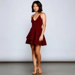 Windsor. Isabella Lace-Up Back Skater Dress -Deals Skirt Store 05001 0742 3 872b0ad8 c23c 417e adae de97bf328ed8