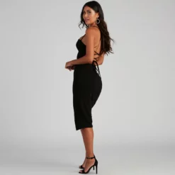 Windsor. Henley Formal Lace-Up Midi Dress -Deals Skirt Store 05001 0756 2 b41ab855 aeaa 445b 86e2 b44d3df9e8ce