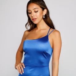 Windsor. Aleena Satin Midi Dress -Deals Skirt Store 05001 0788 4