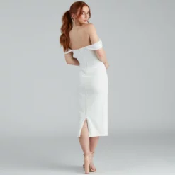 Windsor. Sheila Crepe Corset Midi Formal Dress 19 Windsor. Sheila Crepe Corset Midi Formal Dress -Deals Skirt Store 05001 0864 2 f4aca2d3 a58c 4c5e a1d6 a21ae67ea600