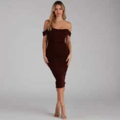 Windsor. Sheila Crepe Corset Midi Formal Dress 22 Windsor. Sheila Crepe Corset Midi Formal Dress -Deals Skirt Store 05001 0887 1 42326d0f 5b11 4dc4 8804 603e0d82429d