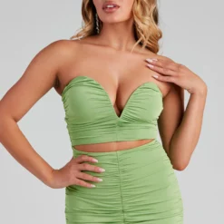 Windsor. Colette Formal Ruched Midi Dress -Deals Skirt Store 05001 0961 4