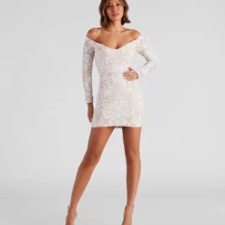 Windsor. Maddie Off-The-Shoulder Party Dress -Deals Skirt Store 05001 1024 3