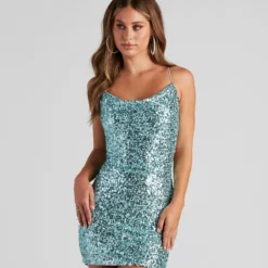 Windsor. Allie Formal Sequin Open Back Dress -Deals Skirt Store 05001 1129 3