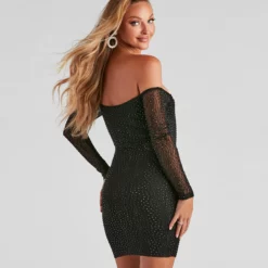 Windsor. Winona Heat Stone Off Shoulder Dress -Deals Skirt Store 05001 1147 2 1a22a3ff bd4c 48dd 9c75 578827e154e4