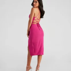 Windsor. Henley Formal Lace-Up Midi Dress -Deals Skirt Store 05001 1227 2 d7b79d75 0d12 4ce0 8b1c 0b80fab3b89b