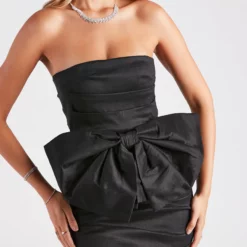 Windsor. Cecilia Taffeta Bow Mini Party Dress -Deals Skirt Store 05001 1543 4 9469bf74 0da8 41d2 8e15 cbb4edfe6947