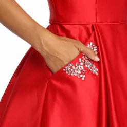 Windsor. Noelle Formal Satin Party Dress -Deals Skirt Store 05001 3943 4