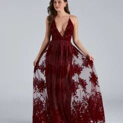 Windsor. Morgan Formal Flocked Velvet Dress 30 Windsor. Morgan Formal Flocked Velvet Dress -Deals Skirt Store 05002 0142 4 1