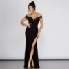 Windsor. Monet Off Shoulder Evening Gown 1 Windsor. Monet Off Shoulder Evening Gown -Deals Skirt Store 05002 0202 1