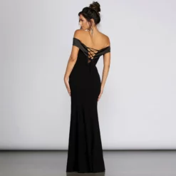 Windsor. Monet Off Shoulder Evening Gown 8 Windsor. Monet Off Shoulder Evening Gown -Deals Skirt Store 05002 0202 2