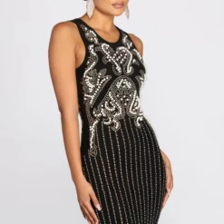 Windsor. Deleah Formal Sleeveless Pearl Dress 9 Windsor. Deleah Formal Sleeveless Pearl Dress -Deals Skirt Store 05002 0376 4