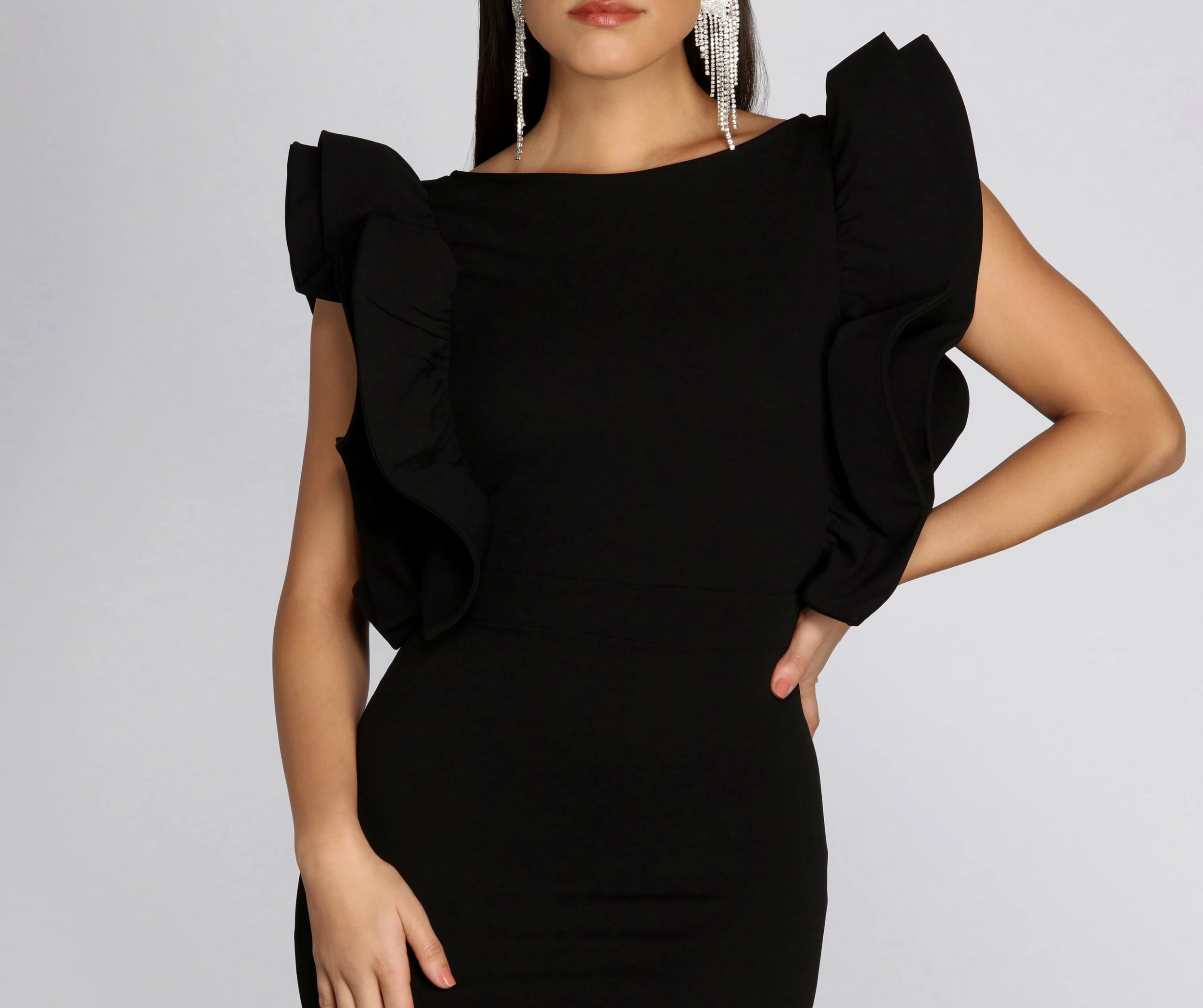 Windsor. Amelida Long Slim Evening Gown 6 Windsor. Amelida Long Slim Evening Gown - Image 4