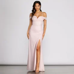 Windsor. Katie Formal Off The Shoulder Mermaid Dress