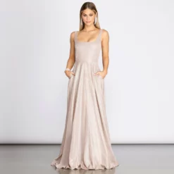 Windsor. Emery Formal Glitter A-Line Dress -Deals Skirt Store 05002 0764 3