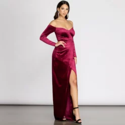 Windsor. Celeste Off The Shoulder Wrap Front Velvet Dress 9 Windsor. Celeste Off The Shoulder Wrap Front Velvet Dress -Deals Skirt Store 05002 0777 4 3ac9bce4 bd39 42ca 84d7 cb0e5a2411d7