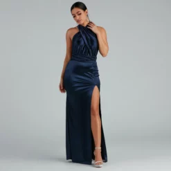 Windsor. Johanna Formal Convertible Ties Satin Dress -Deals Skirt Store 05002 1126 5 86aac3b5 aeb8 4a8c 9228 89ce4151c1f3