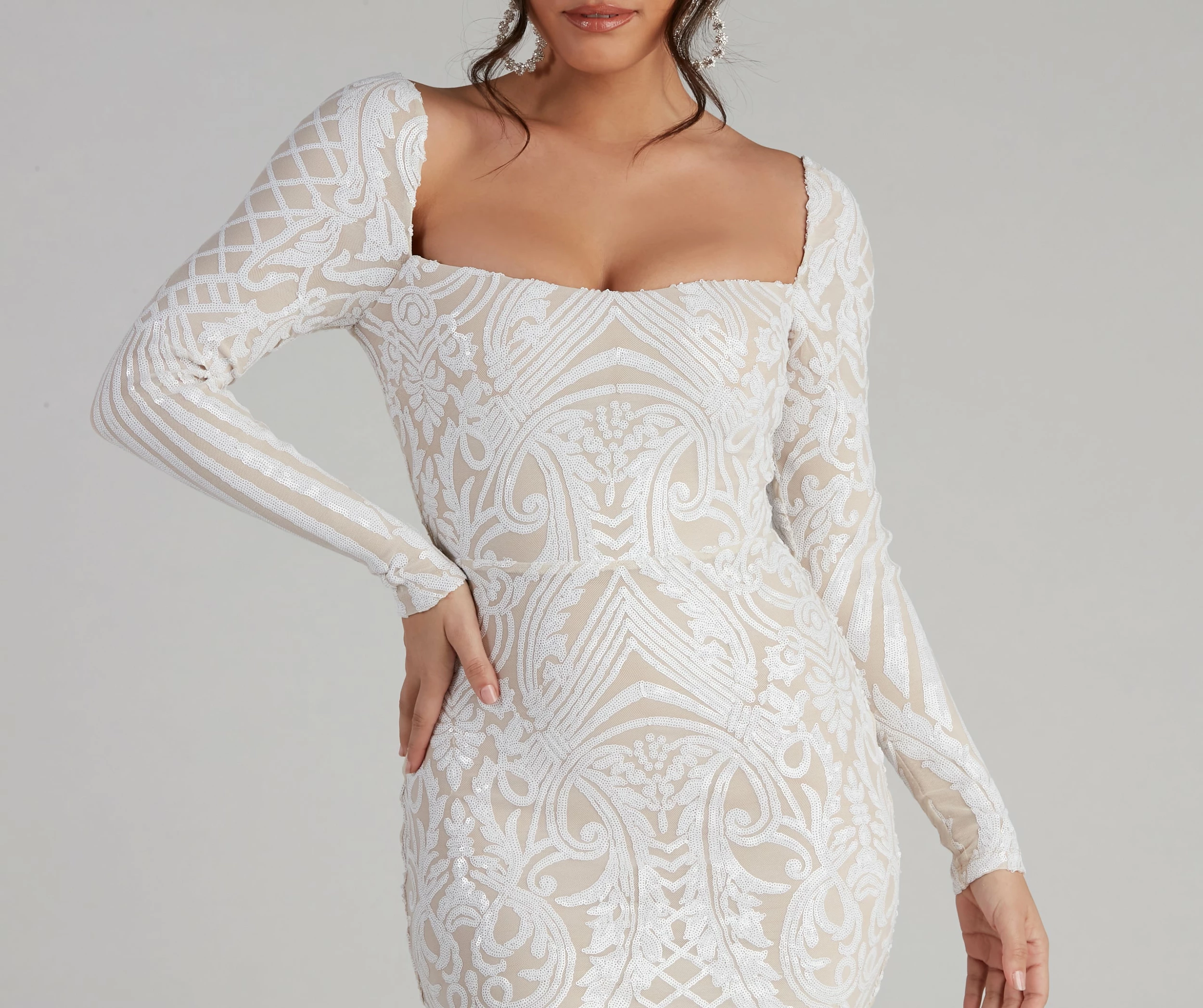 Windsor. Yesenia Formal Sequin Mermaid Dress 5 Windsor. Yesenia Formal Sequin Mermaid Dress - Image 3