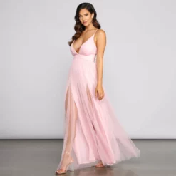 Windsor. Saylor Formal Double Slit Tulle Dress -Deals Skirt Store 05002 1236 3 95a3f42d 3ccc 4dd0 a853 78b716e90573