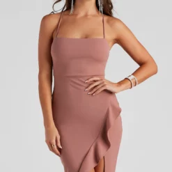 Windsor. Tiffany Sleeveless High Slit Formal Dress -Deals Skirt Store 05002 1242 4