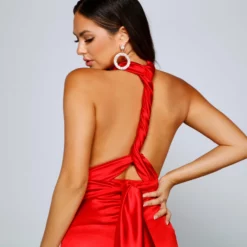 Windsor. Johanna Formal Convertible Ties Satin Dress -Deals Skirt Store 05002 1378 6 2f734003 1f4f 4f5a 94b8 9e76ca94422c