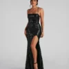 Windsor. Azalea Formal High Slit Sequin Dress -Deals Skirt Store 05002 1384 1 8cb5718a 7ef2 4591 a1b9 0313cf4abe36