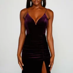 Windsor. Cassia Formal Open-Back Velvet Dress -Deals Skirt Store 05002 1550 3