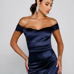 Windsor. Valencia Formal Off-The-Shoulder Wrap Dress -Deals Skirt Store 05002 1578 3 8cce195d 4acd 4528 9859 34be53696503