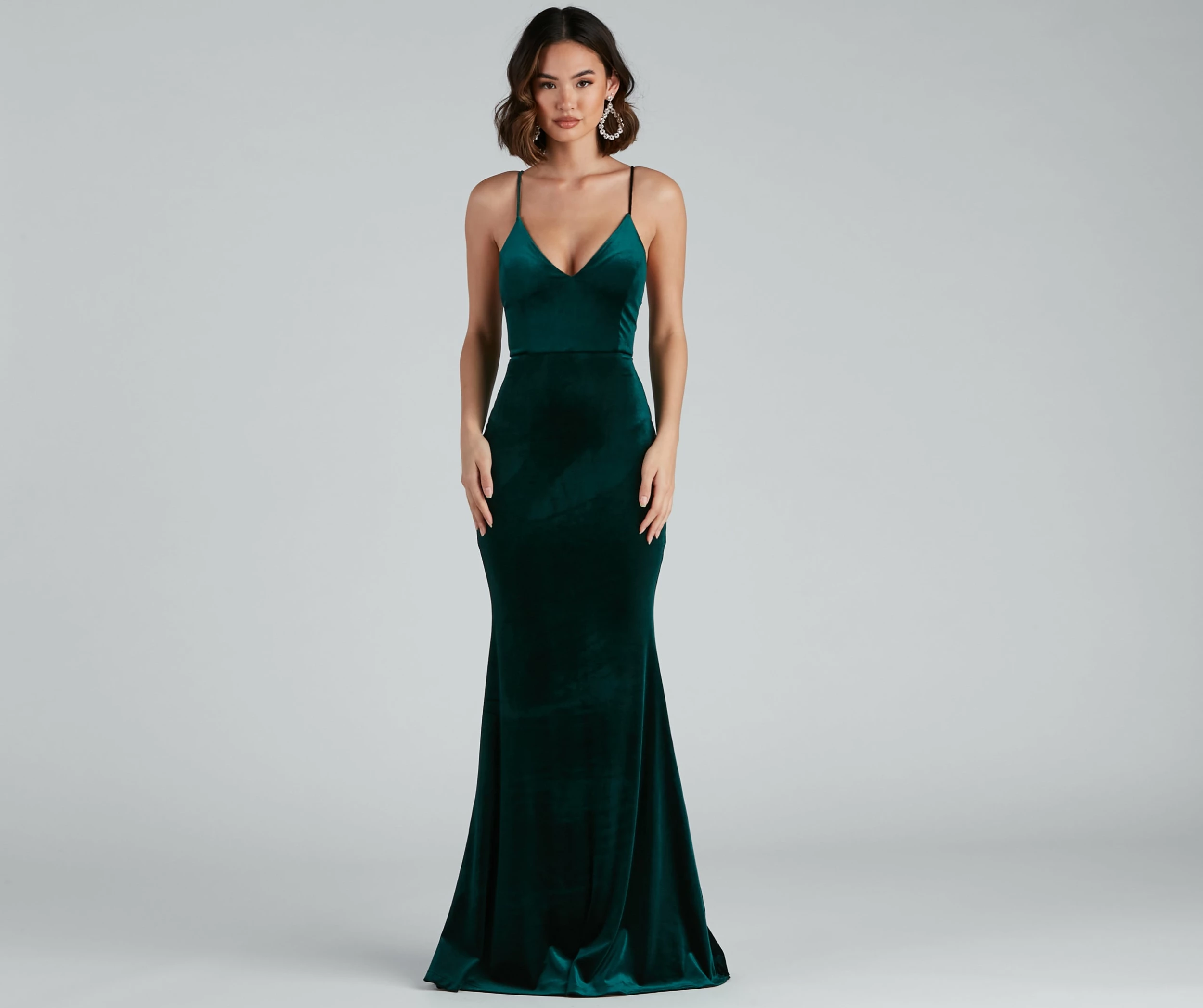 Windsor. Margot Formal Ruffled Velvet Dress 4 Windsor. Margot Formal Ruffled Velvet Dress - Image 2