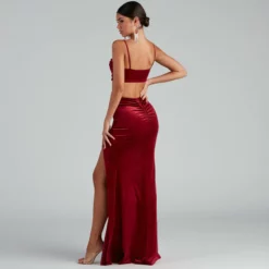 Windsor. Lara Glitter Velvet Mermaid Dress -Deals Skirt Store 05002 1834 3