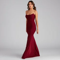 Windsor. Cassidy Strapless Trumpet Formal Dress -Deals Skirt Store 05002 2030 3