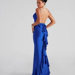 Windsor. Meadow Formal Open Back Ruffled Dress -Deals Skirt Store 05002 2049 3