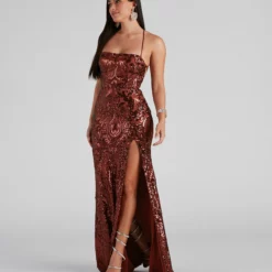 Windsor. Rowena Sequin Mermaid Dress -Deals Skirt Store 05002 2052 1