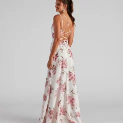 Windsor. Geneviève Floral Chiffon Wrap Dress -Deals Skirt Store 05002 2059 4