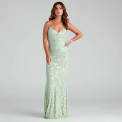 Windsor. Marleigh Formal Sequin Scroll Dress 22 Windsor. Marleigh Formal Sequin Scroll Dress -Deals Skirt Store 05002 2086 1