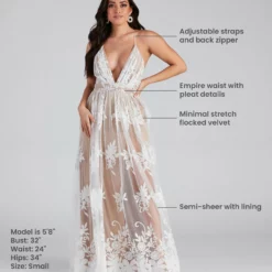 Windsor. Morgan Formal Flocked Velvet Dress 41 Windsor. Morgan Formal Flocked Velvet Dress -Deals Skirt Store 05002 2122 9 8d9dd403 983e 44df abe0 73a89ecca9c5 1