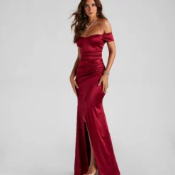 Windsor. Valencia Formal Off-The-Shoulder Wrap Dress -Deals Skirt Store 05002 2194 2 88884f5f 65da 4157 bb9b 6f7f492aa75b