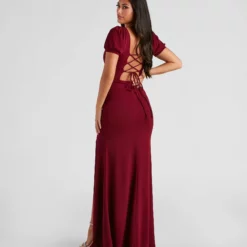 Windsor. Denali Formal Puff Sleeve Long Dress -Deals Skirt Store 05002 2234 3 a0993689 bdb0 4b6e 9e81 a1c9f5e9d2e7