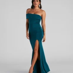 Windsor. Pridget Formal One Shoulder Dress