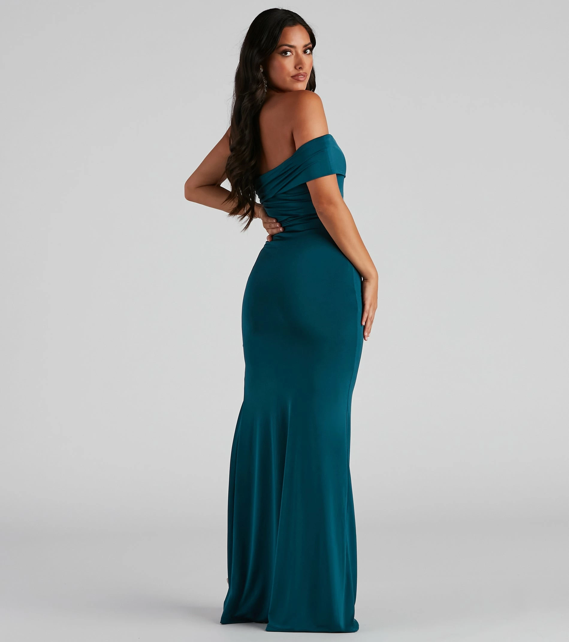 Windsor. Pridget Formal One Shoulder Dress 4 Windsor. Pridget Formal One Shoulder Dress - Image 2