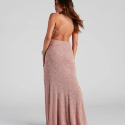 Windsor. Lorelai Formal Glitter Long Dress -Deals Skirt Store 05002 2348 3