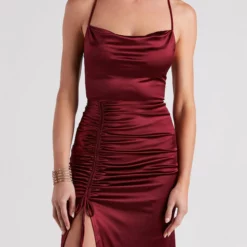 Windsor. Serenity Ruched Satin Formal Dress 25 Windsor. Serenity Ruched Satin Formal Dress -Deals Skirt Store 05002 2367 4 d75e1367 99b9 418d b595 92a5135fd21f
