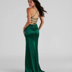 Windsor. Serenity Ruched Satin Formal Dress 19 Windsor. Serenity Ruched Satin Formal Dress -Deals Skirt Store 05002 2368 2 5d0215d1 eb03 47be 8dc8 191683255635