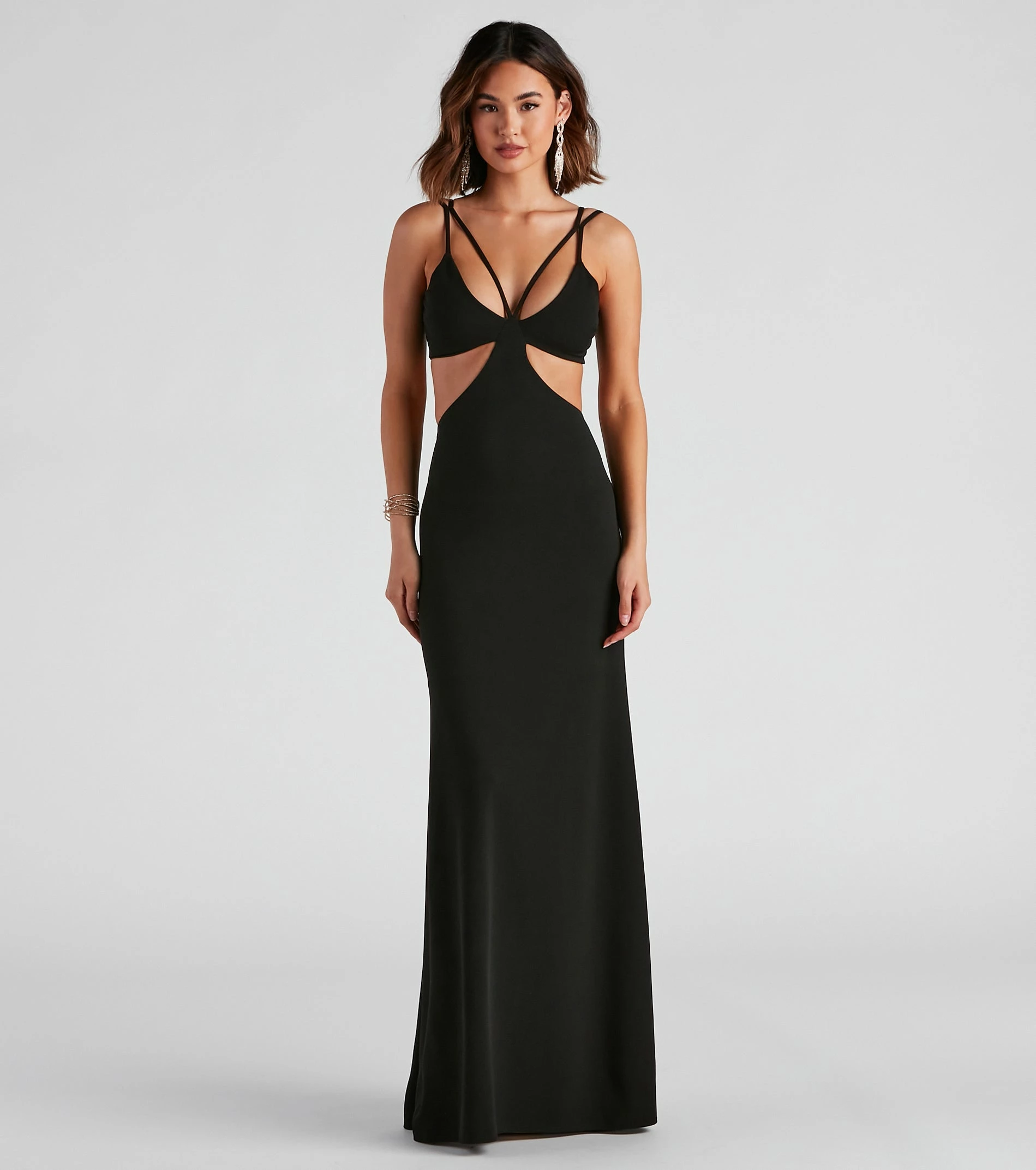 Windsor. Annah Formal Crepe Long Dress 7 Windsor. Annah Formal Crepe Long Dress - Image 5